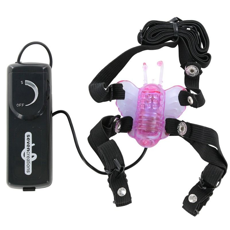 Stimulateur Clitoridien Papillon Vibrant Mains Libres Étanche - Seven Creations