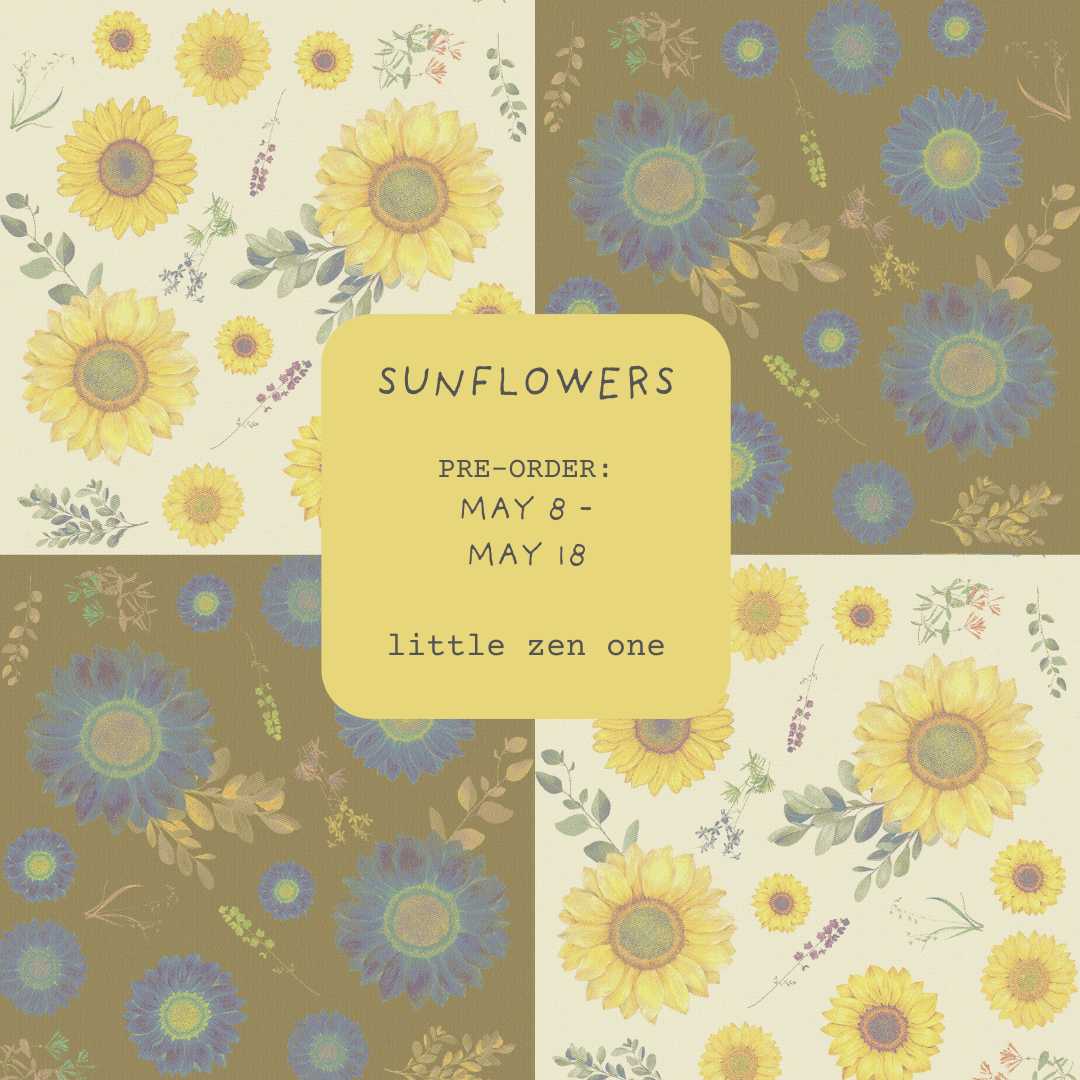Sunflowers 2 in 1 City Bag by LennyLamb Bags