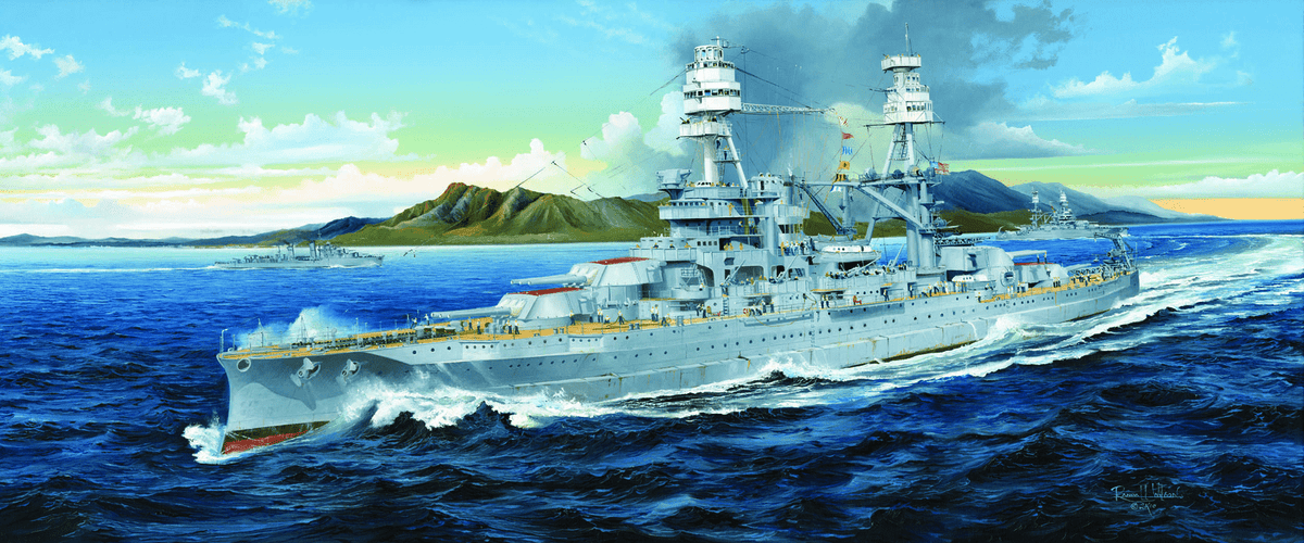 Trumpeter 03701 1/200 USS Arizona BB - 39 1941 Plastic Model Kit - Hobbytech Toys