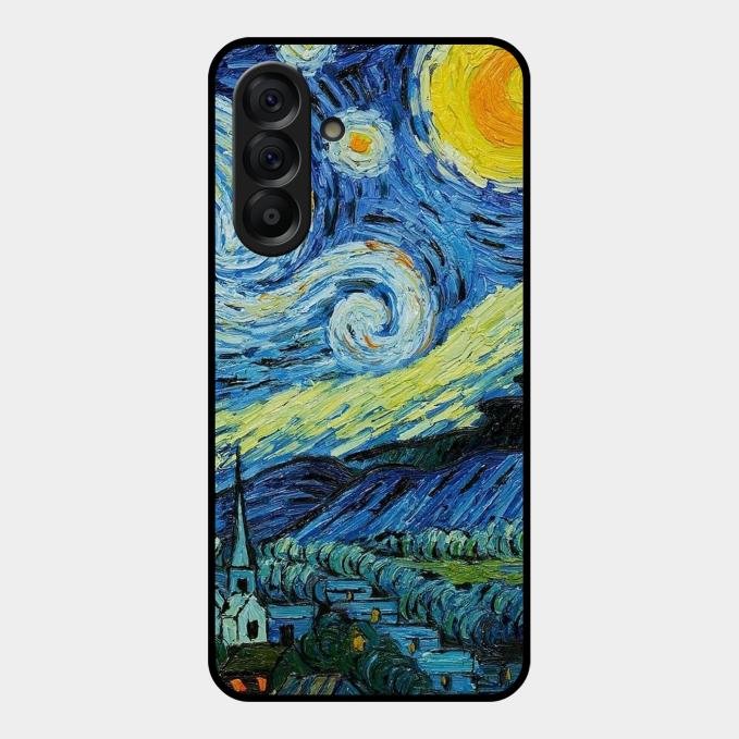 Van Gogh Art Glass Case Cover For Samsung Galaxy A17 5G