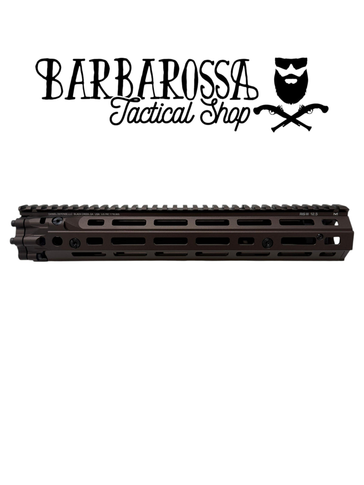 Handguard RIS III 12.5" Daniel Defense Replica - Bronze Brown